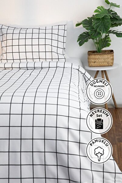 FAVORA Bikare Basic Cotton Ranforce Single Duvet Cover