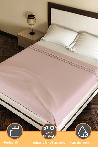 Eve Tekstil Cotton Antiallergic Modern Duvet Cover Quilt Cover 240X260 cm