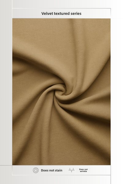 MARİTSA Tablecloth - Velvet Textured Series Gold Care Free (Stain-Proof and Non-Wrinkle) Tablecloth