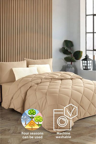 Formeya Soft Silicone Colorful Bedspread - Double, 195X215 cm