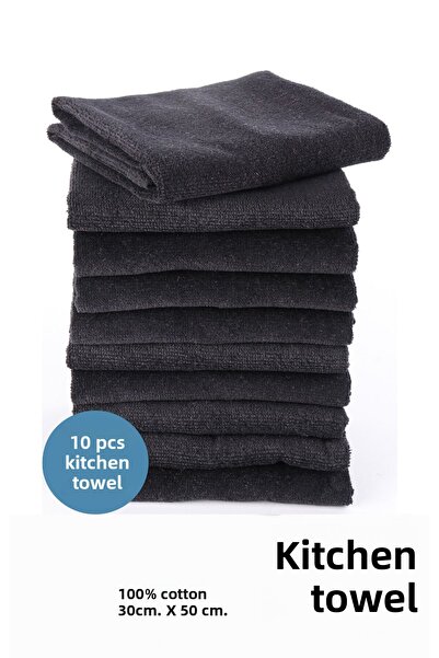 sevilya 10 قطع مناشف المطبخ منشفة الوجه