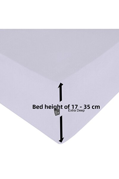 Berg Bettlaken 90x200 35 cm Height Elastic Luxury Combed Cotton Bed Sheet Lilac Luxury Fitted Sheet Cotton