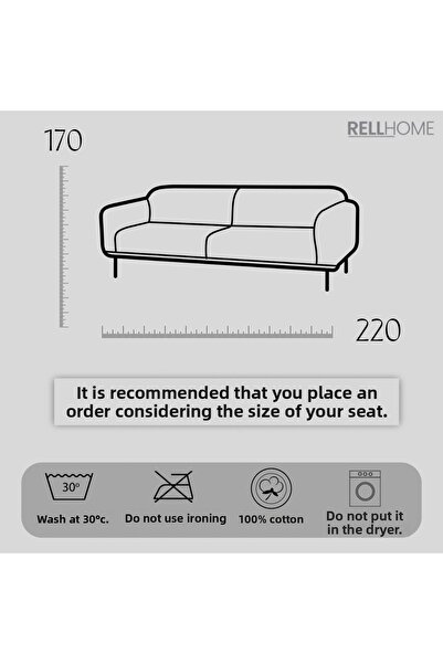 rellhome 100% Cotton Leopard Gray Luxury Non-Slip Sofa Cover| Sofa Shawl| Multi-Purpose Cover