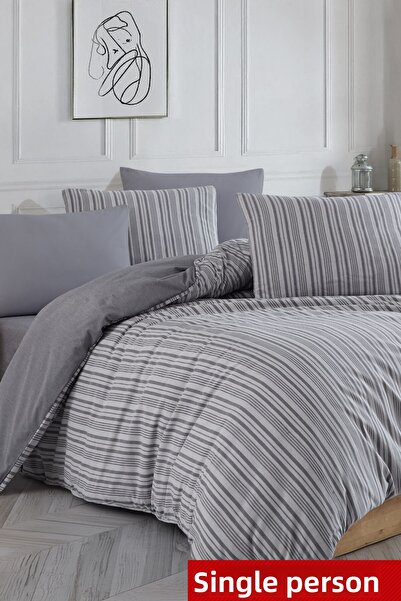 conzaliza Σετ Παπλωματοθήκη μονή με ελαστικά σεντόνια