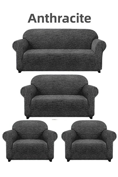 Home Set de huse pentru scaune elastice 3+2+1+1