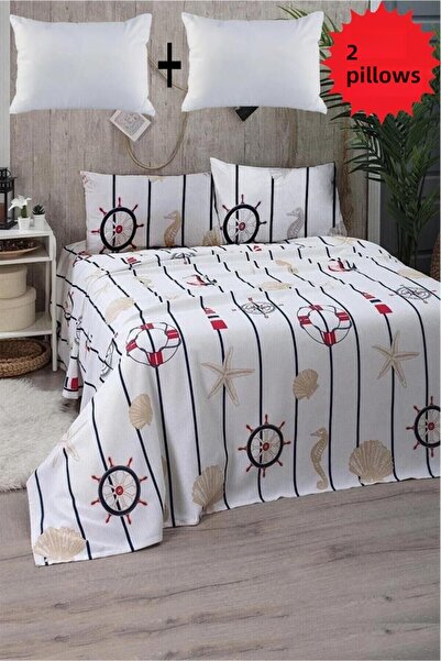 Mulberry Double Pique Set Set with 2 Pillows