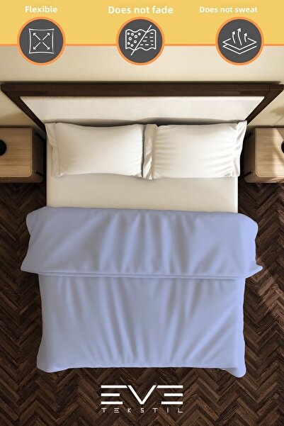Eve Tekstil Cotton Antiallergic Modern Duvet Cover Quilt Cover 240X260 cm