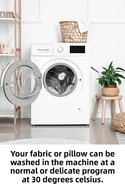 Elyaf Sepeti Double Silicone Quilt 2 Pieces Beads Silicone Pillow