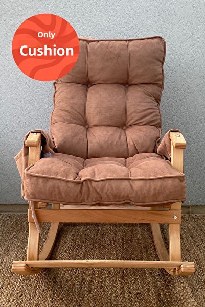 Reyo Chair and Rocking Cushion - Pouf Cushion, Father's Seat Cushion (Cushion Only)