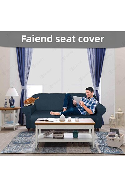 Faiend Flexible Sofa Sofa - Honeycomb Elastic Cover 3+2+1+1