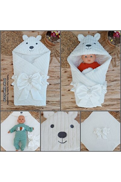 Tomuycuk Winter Baby Swaddle Unisex Baby Outer Swaddle Blanket Hospital Exit Swaddle Blanket