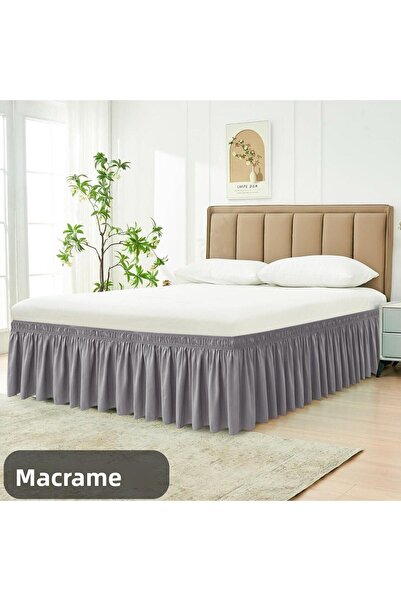 Makrome Volană de bază FUSTA DE bază complet elastică > Volană de bază reglabilă cu elastic simplu/dublu