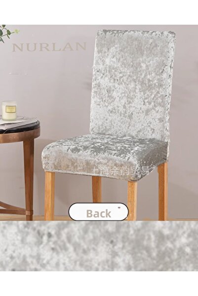 HANİDAN Sandaliya din catifea - culoare maro cu acoperire, cili și elastic