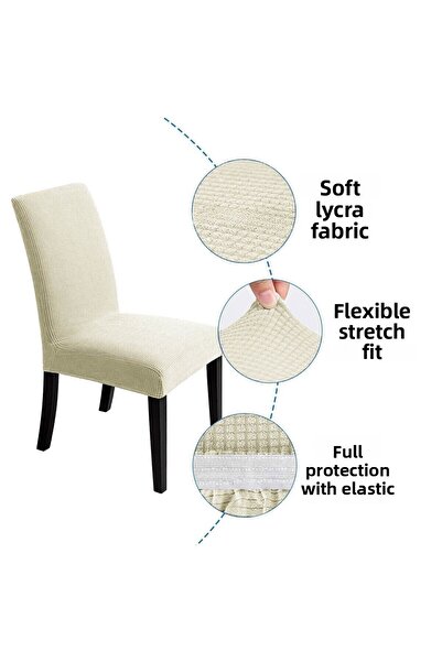 Faiend Flexible Elastic and Washable Lycra Chair Cover