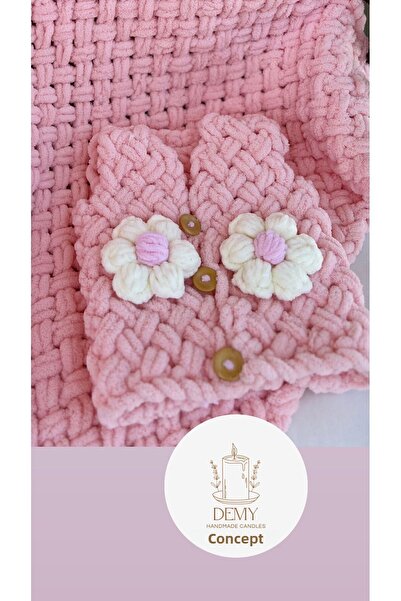 Alize Pink Puffy Baby Vest