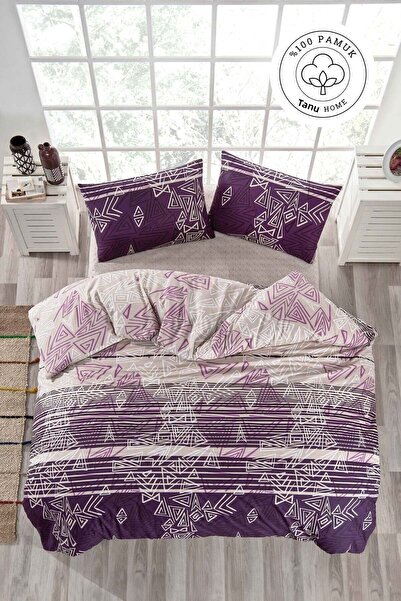 Tabu Home Σετ Παπλωματοθήκη Πυραμίδας 100% Βαμβακερή Διπλή