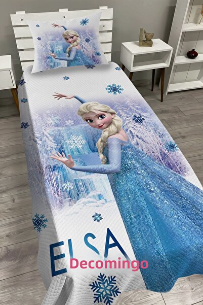 dekomingo Girl Character Frozen Baby and Child Baza Pique Set