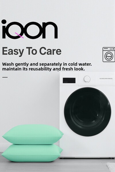 İQON |   Mix & Match |   Plain |   Ranforce Set of 2 Pillow Cases