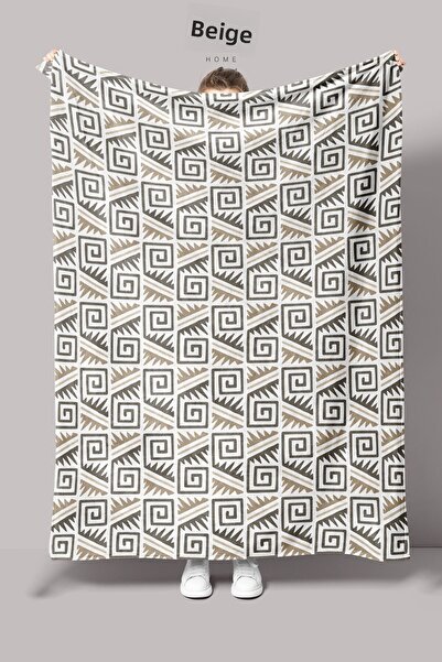 ECEMRE Fleece Blanket - Digital Printed Fleece Blanket - 130X160 cm