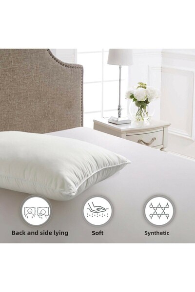 OTHELLO 4-Piece Mıcra Soft Anti-Sweat Breathable Comfortable Pillow - 50x70 Cm