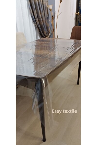 RY TEKSTİL K -pleasure Față de masă din plastic transparentă 0,18 mm Pvc cu c...