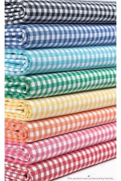 lemsel 2 Pcs Gingham Tablecloth, Small Square Pattern Table Cloth, Tableware Cloth, Picnic Cloth