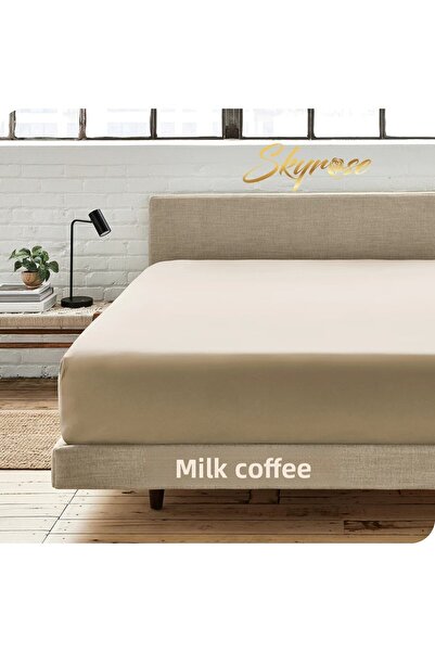 Skyrose Double Fitted Sheet Set - Bed Height 160x200 and 180x200 30cm