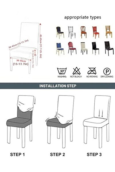 MADAME BELLA Navy Blue Silk Velvet ελαστικό ελαστικό κάλυμμα καρέκλας Κάλυμμα καρέκλας 1 τεμάχιο 45x45x60 Μέγεθος