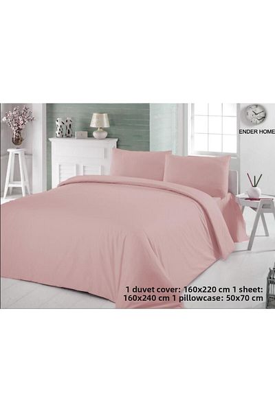Ender Home Σετ Παπλωματοθήκη CottonVerse Single Ranforce - 160 x 220 cm