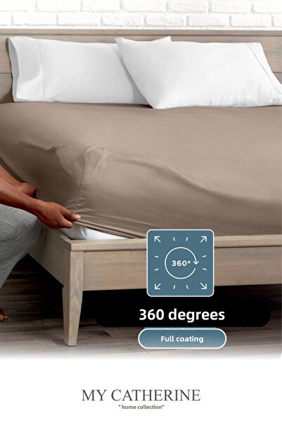 My Catherine Fitted Sheet 100% Cotton Single and Double - Combed Cotton Fabric Luxury Comfort Softness and Durability