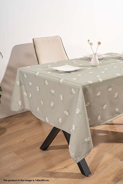 Rivaİstanbul Πράσινο μοτίβο μαργαρίτας - Τραπέζι, επιτραπέζια σκεύη και χαλάκ...