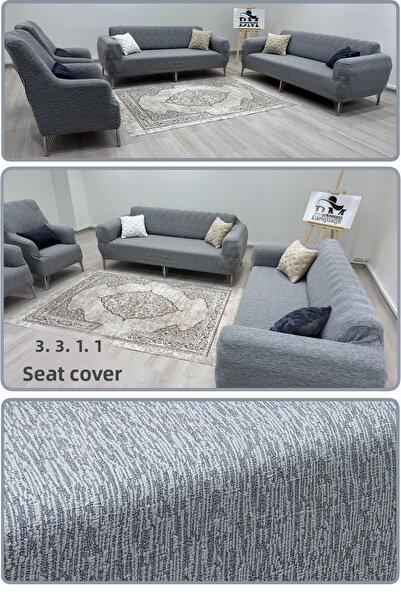 BONJOUR MADAME husă scaun 3.3.1.1 husă scaun Jacquard