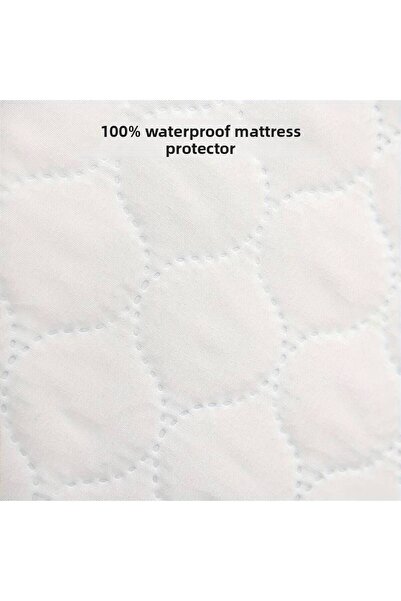 Faiend 100% Liquid Waterproof White Baby Kids Mattresses - Micro Fitted Full Sided Mattress Protector Mattresses