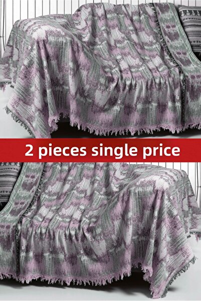 Rell Home 170X220Cm Woven Sofa Cover Set - Double