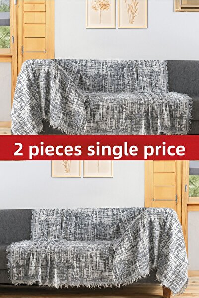 Rell Home 170X220Cm Woven Sofa Cover Set - Double