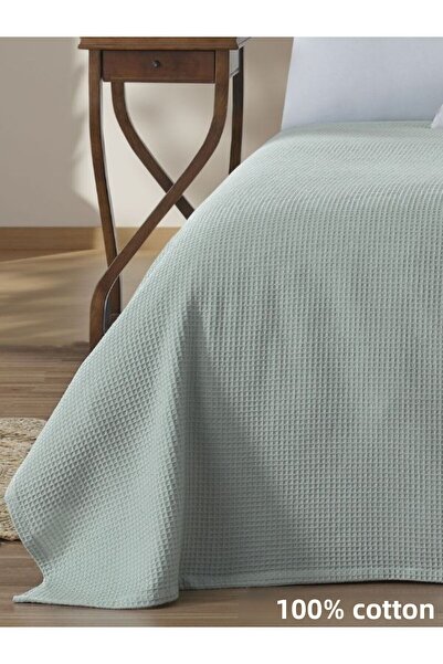 VESSİNOHOME Luxury Pike - single, 100% Cotton, Waffle Patterned Bedspread