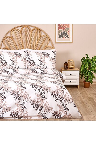 Evidea Set de lenjerie de pat dublu Soft Gren - alb/gri