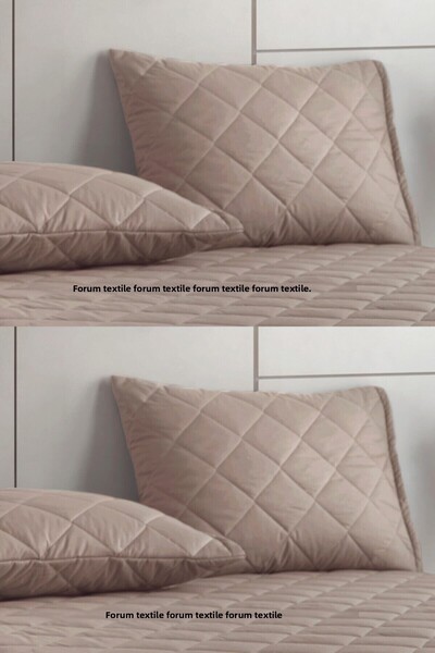 Formeya 4 броя 100% памук капитониран калъф за възглавница - комплект калъфи за възглавници с цип 50x70 см