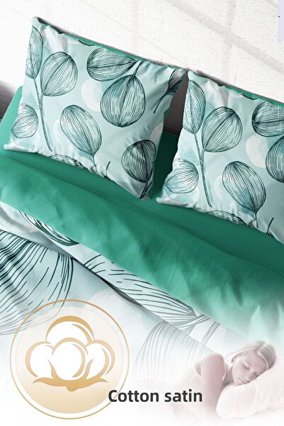 PerlaSera 3D Custom Design - Double Cotton Satin Duvet Cover Set, Balloon