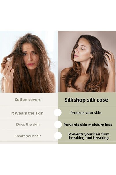 silkworm Gold Colored 100% Silk Pillowcase (50 cm 70 cm) Mink Color