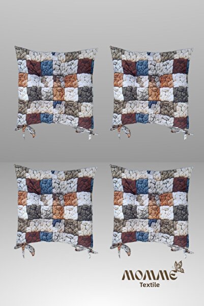 MoMMe Set de 4 perne pentru scaun 40x40 cm imprimat 5d