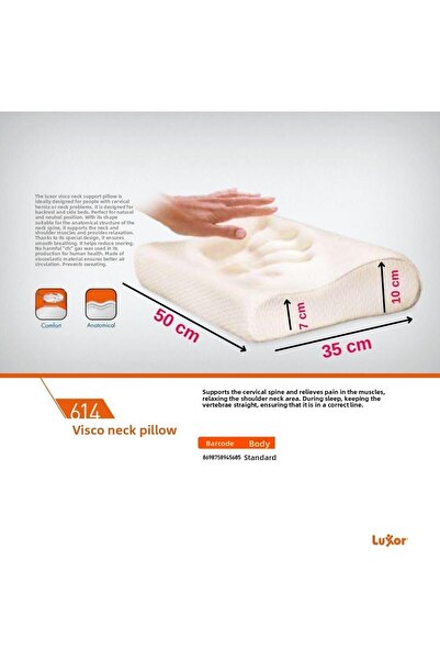 Luxor Pernă Visco pentru gât (614/)