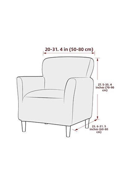 uzhanem Berjer Jacquard Single Sofa Cover