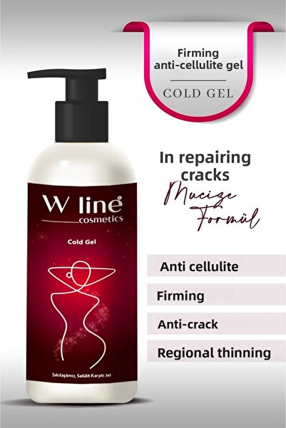 wline 250 Ml Cold Lipolysis Gel - Anti-Cellulite and Stretch Mark for Regional