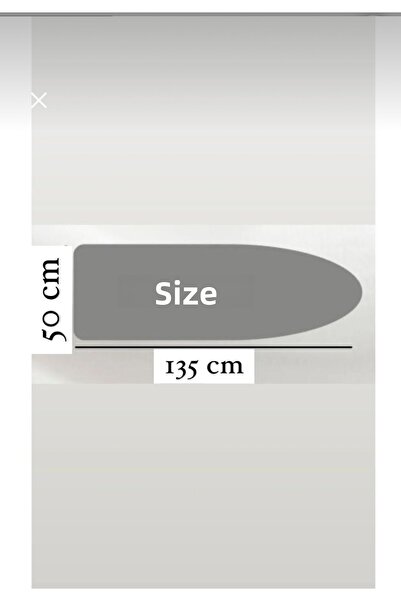 GERCELLA Black Luxury Ironing Board - Cloth Cover