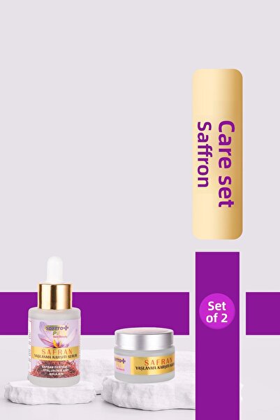 Softto Plus SAFRAN Cream Anti-Aging 50ml + SAFRAN Serum Anti-Aging 30ml