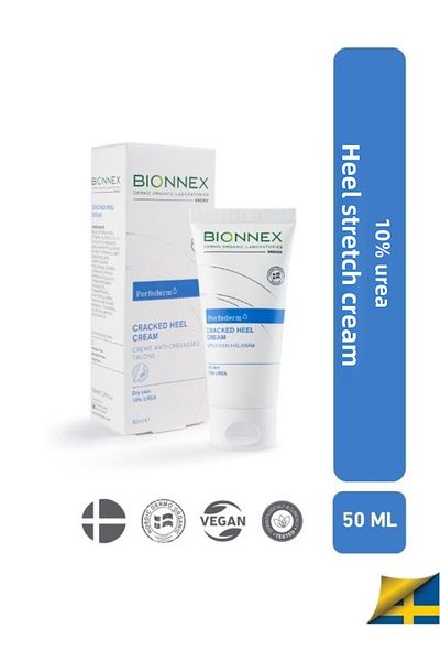 Bionnex كريم بيرفيدرم 10% يوريا الفعال لتشققات الكعب