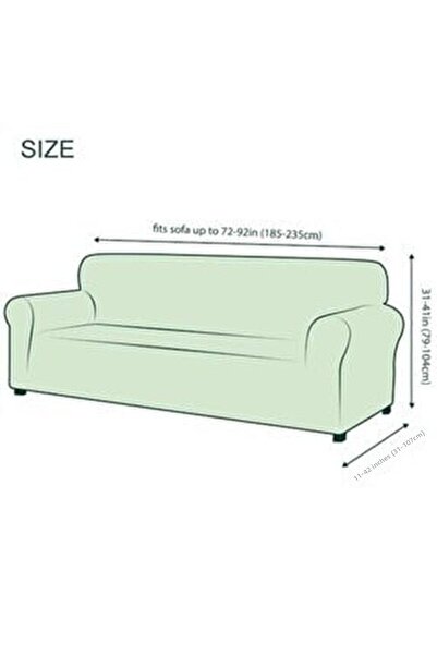 elgeyar Jacquard Sofa Cover Set 3+3+1+1