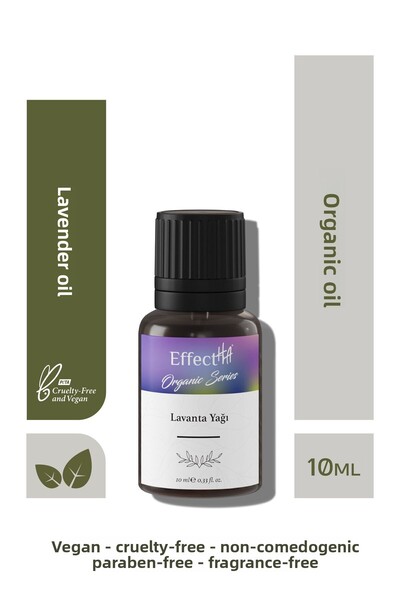 EffectHA Organic Lavender Oil 100% Pure Natural and Additive-Free Essential Oil 10ml