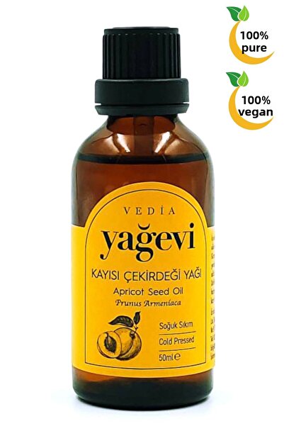 Yağevi 50 ml Lubricant Core - Cold Pressed Apricot, 100% Pure